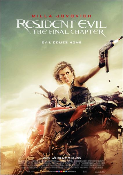 Resident Evil 6 The Final Chapter Film anschauen Online