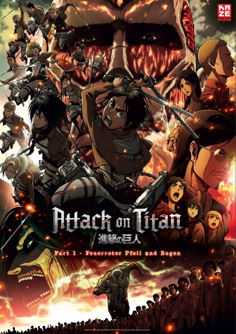 Attack On Titan - Feuerroter Pfeil & Bogen Film anschauen Online