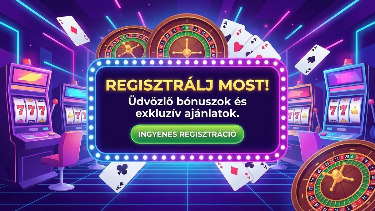 Regisztráció bónusszal