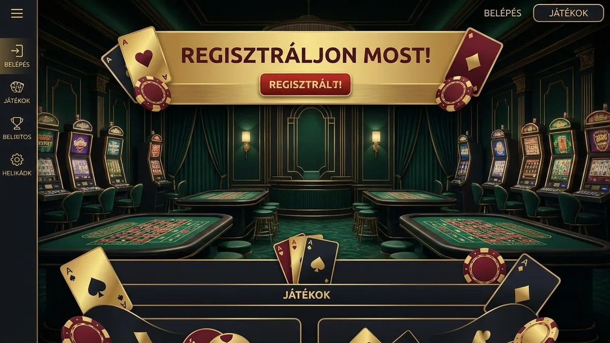 Regisztráció bónusszal